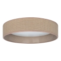 Brilagi - LED fényerőszabályozható mennyezeti lámpa VELVET SMART VARI LED/36W/230V 3000-6500K Ø 55 cm bézs + távirányító