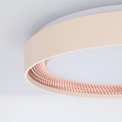 Brilagi - LED Dimmelhető mennyezeti lámpatest WALDO LED/48W/230V 3000-6500K átm. 40 cm bézs/arany + távirányító