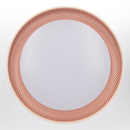 Brilagi - LED Dimmelhető mennyezeti lámpatest WALDO LED/48W/230V 3000-6500K átm. 40 cm bézs/arany + távirányító