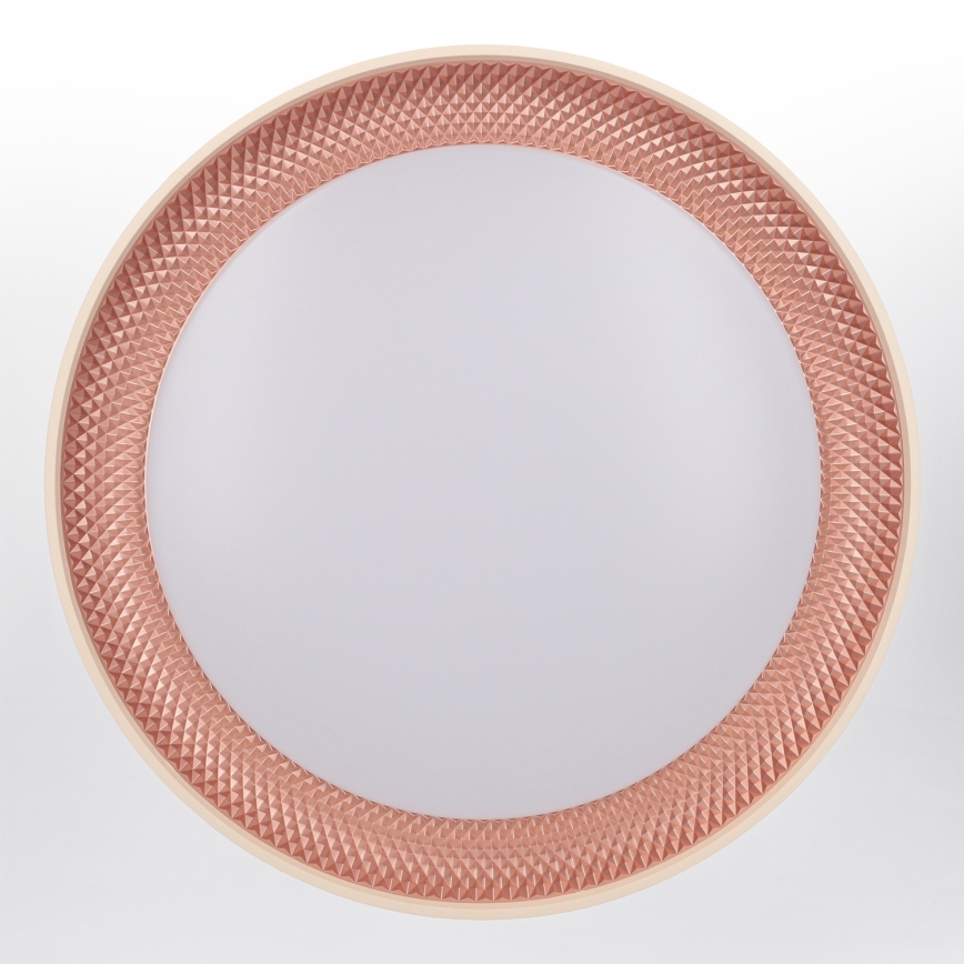 Brilagi - LED Dimmelhető mennyezeti lámpatest WALDO LED/48W/230V 3000-6500K átm. 40 cm bézs/arany + távirányító