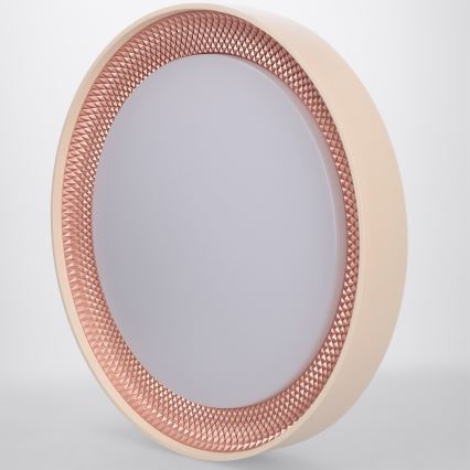 Brilagi - LED Dimmelhető mennyezeti lámpatest WALDO LED/48W/230V 3000-6500K átm. 40 cm bézs/arany + távirányító