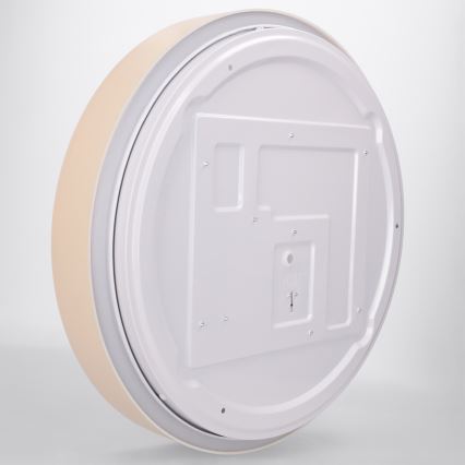 Brilagi - LED Dimmelhető mennyezeti lámpatest WALDO LED/48W/230V 3000-6500K átm. 40 cm bézs/arany + távirányító