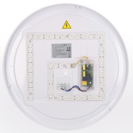 Brilagi - LED Dimmelhető mennyezeti lámpatest WALDO LED/48W/230V 3000-6500K átm. 40 cm bézs/arany + távirányító