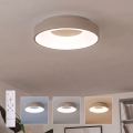 BRILAGI - LED fényerőszabályozható mennyezeti lámpatest FALCON II LED/67W/230V 3000-6500K átmérő 40 cm fehér/bézs + távirányító