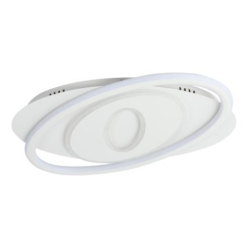 Brilagi - LED fényerőszabályozható mennyezeti lámpatest IRIS LED/78W/230V 3000-6000K 37x49 cm fehér + távirányító