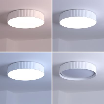 Brilagi - LED fényerőszabályozható mennyezeti lámpa LUCIA LED/48W/230V 3000-6500K átm. 41 cm fehér + távirányító