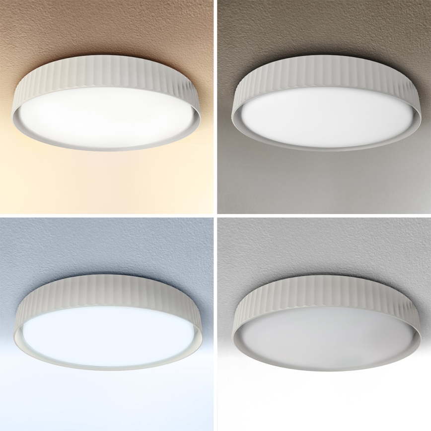 Brilagi - LED fényerőszabályozható mennyezeti lámpa LUCIA LED/48W/230V 3000-6500K átm. 41 cm fehér + távirányító