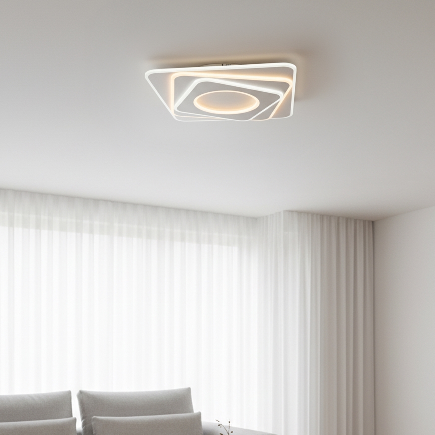 BRILAGI - LED Fényerőszabályozható mennyezeti lámpatest MODERN LED/100W/230V 3000-6000K 48x48 cm + távirányító