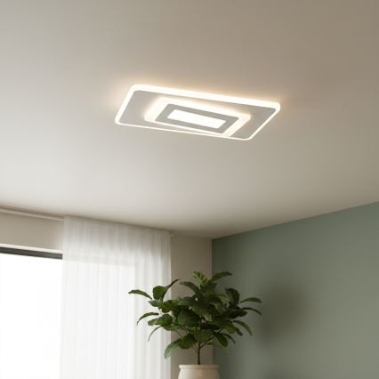 Brilagi - Dimmelhető LED mennyezeti lámpa MODERN LED/51W/230V 3000-6000K 20x40 cm + távirányító