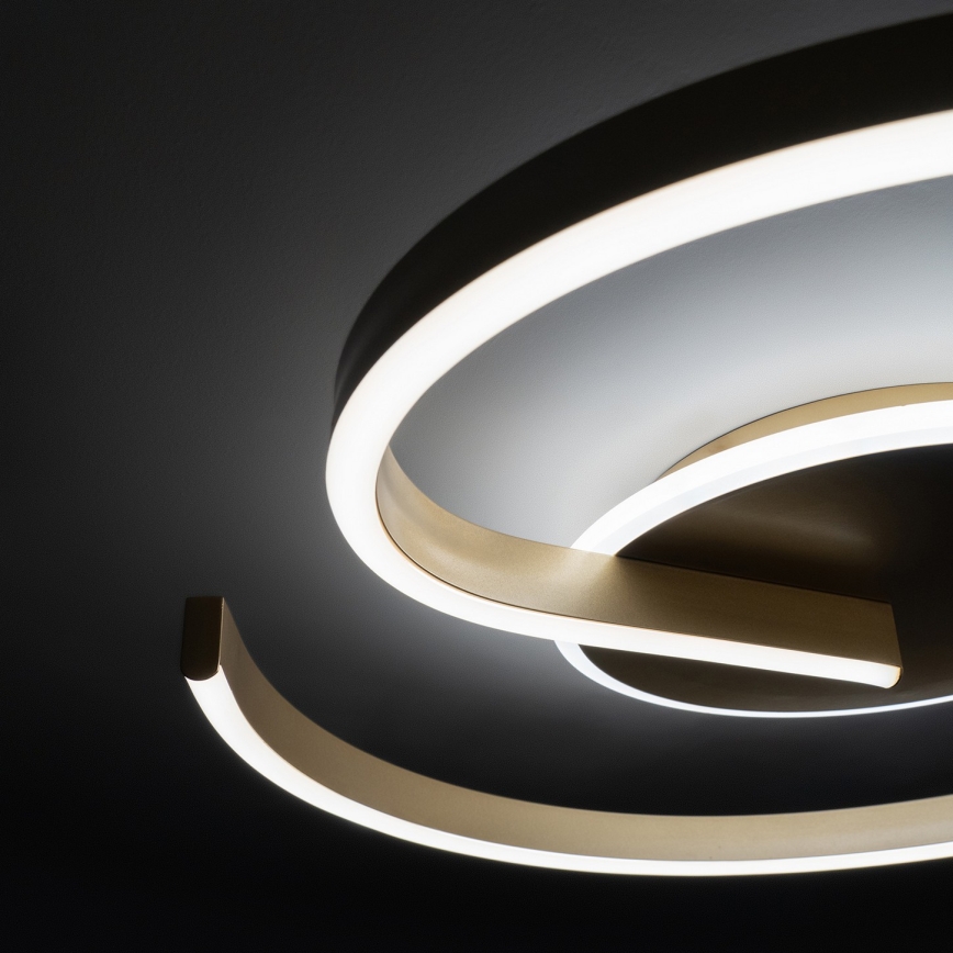 Brilagi - SPIRAL dimmelhető LED mennyezeti lámpatest 56W/230V Ø 50 cm 3000/4000/6000K + távirányító