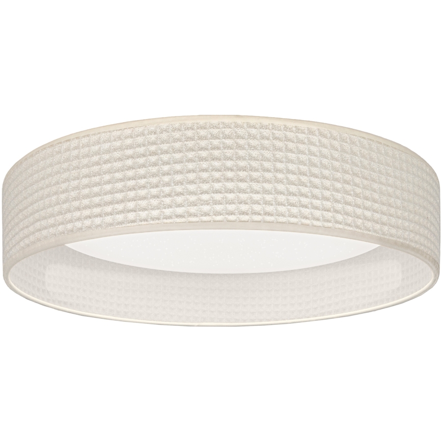 Brilagi - Dimmelhető LED mennyezeti lámpa VELVET SMARTIX STARS LED/36W/230V 3000-6000K átm. 55 cm krémszínű Wi-Fi Tuya Beacon + távirányító