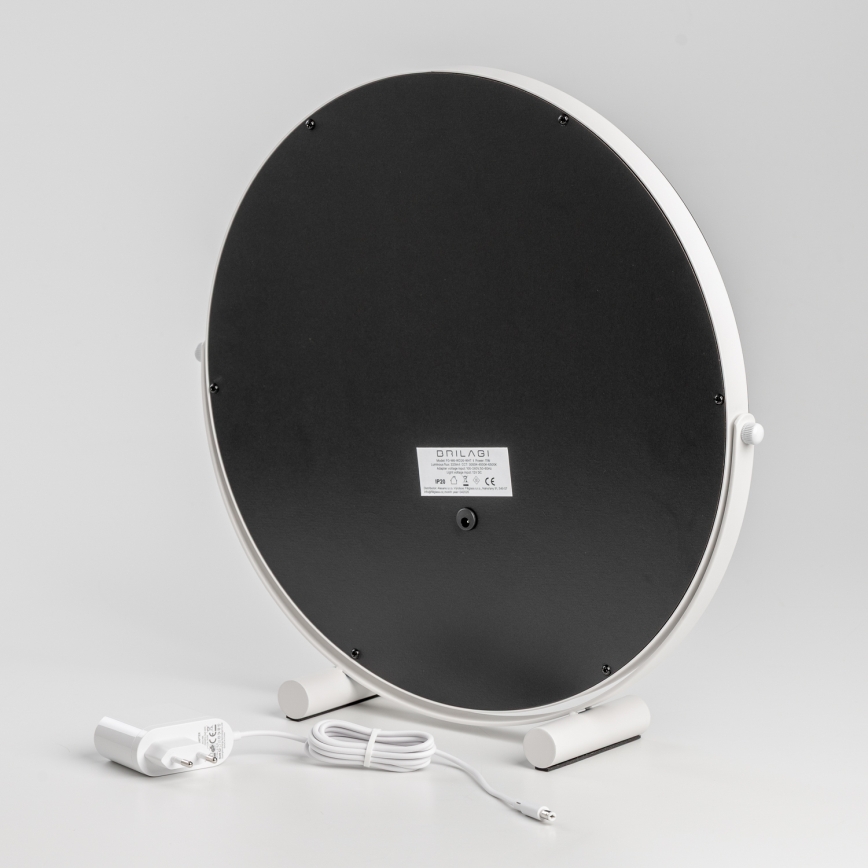 BRILAGI - LED dimmelhető sminktükör CALIFORNIA LED/17W/230V 3000/4000/6500K átm. 42 cm fehér