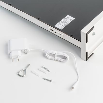 BRILAGI - Fényerőszabályozható sminktükör HOLLYWOOD LED/15W/230V CCT + 2x USB 55x77 cm fehér