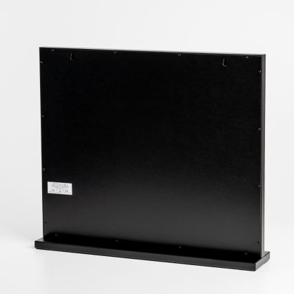 BRILAGI - LED Dimmelhető sminktükör HOLLYWOOD LED/15W/230V CCT + 2x USB 60x50 cm fekete