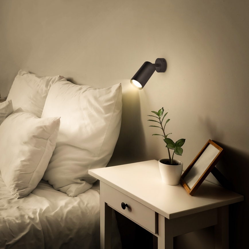 Brilagi - fényerőszabályozható LED RGBW spotlámpa SELE 1xGU10/6,5W/230V 2700-6500K fekete