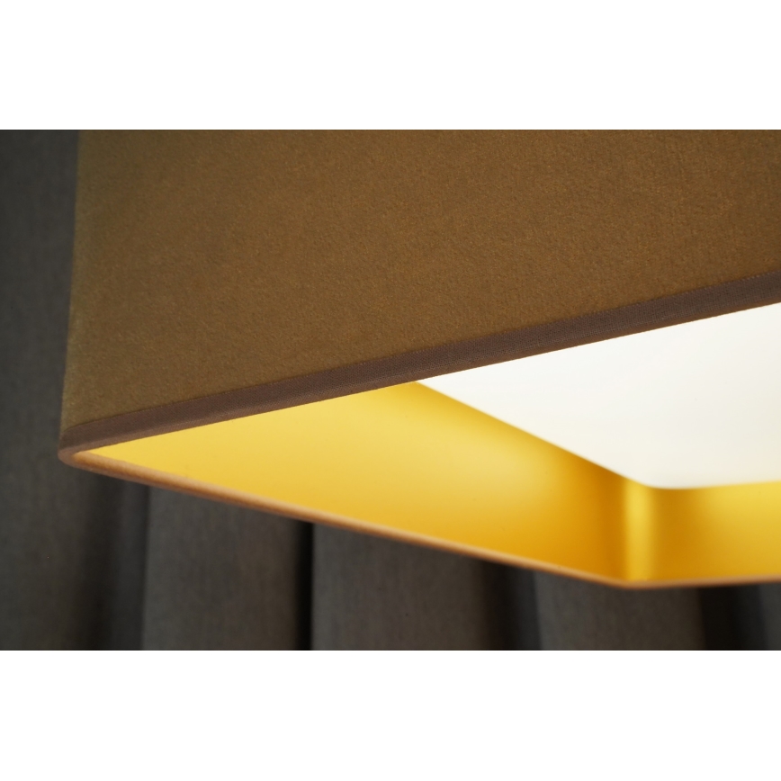 Brilagi - VELVET SQUARE SMART LED dimmelhető mennyezeti lámpatest LED/36W/230V 60x60 cm 2700-6500K Wi-Fi Tuya + távirányító bézs