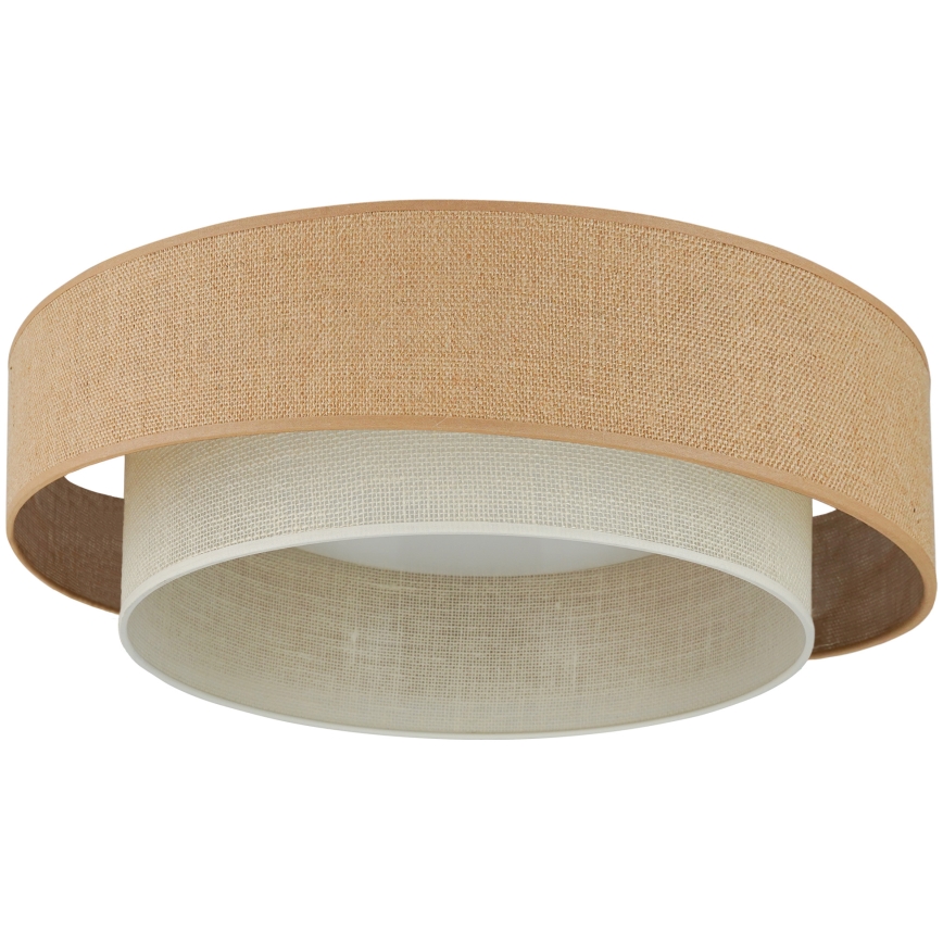 Brilagi - LED dimmelhető mennyezeti lámpa SHINE LED/24W/230V átm. 60 cm 3000/4000/6500K bézs/krém + távirányító