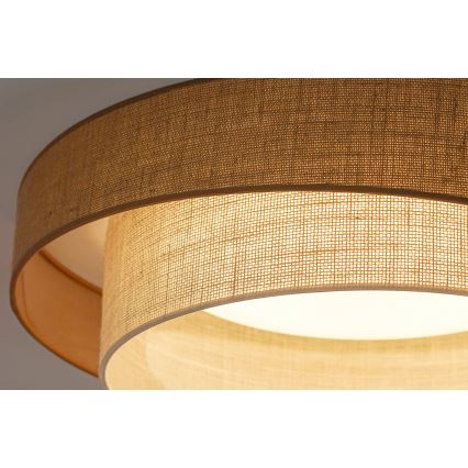 Brilagi - LED dimmelhető mennyezeti lámpa SHINE LED/24W/230V átm. 60 cm 3000/4000/6500K bézs/krém + távirányító