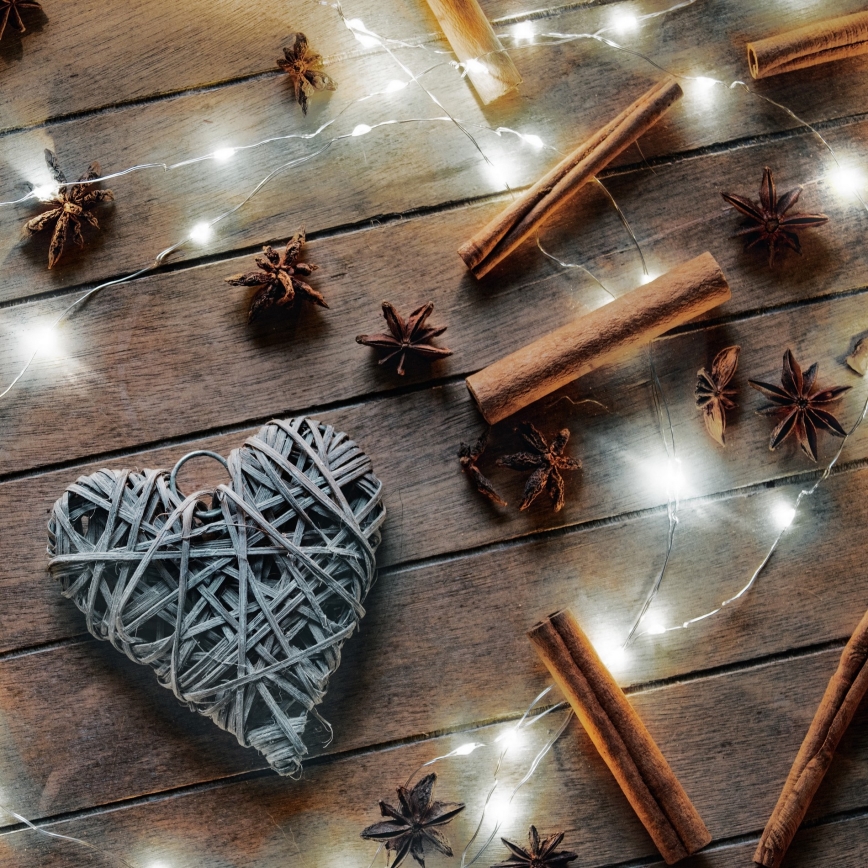 Brilagi - LED  fényfüzér 100xLED/3xAA 10m hideg fehér