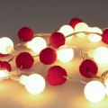 Brilagi - LED fényfüzér 20xLED/2xAA 1,8 m meleg fehér