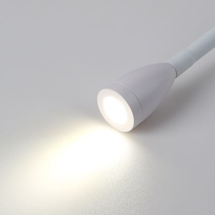 BRILAGI - LED flexibilis fali lámpa MAYA DOUBLE  LED/4W/230V + LED/3W fehér