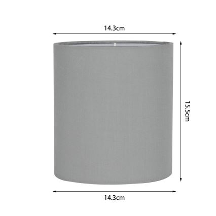 Brilagi - LED flexibilis fali lámpa NUBILA 1xE27/25W/230V + LED/3W sárgaréz/világosszürke