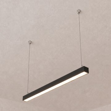 Brilagi - LED függeszték FULLDAY LED/10/15/20W/230V 2700/4000/6000K 60 cm fekete