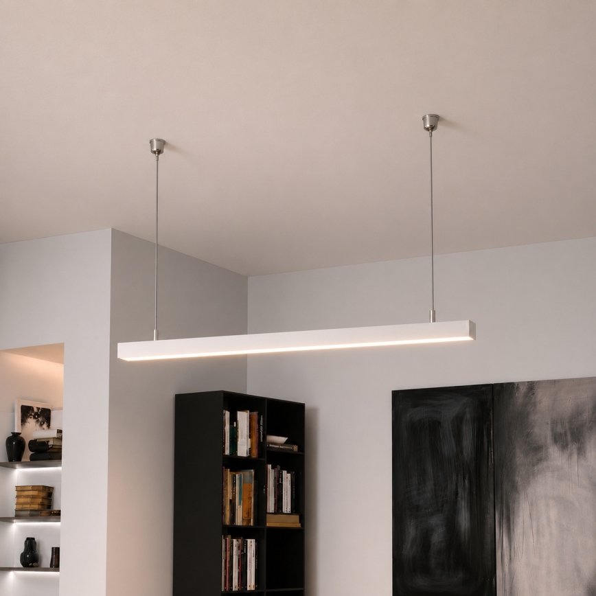 Brilagi - FULLDAY függesztett LED lámpa LED/20/30/40W/230V 2700/4000/6000K 120 cm fehér