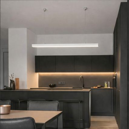 Brilagi - LED függesztett lámpa FULLDAY LED/30/40/50W/230V 2700/4000/6000K 150 cm fehér