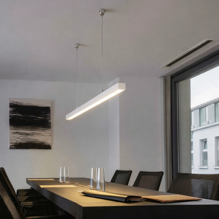 Brilagi - LED függesztett lámpa FULLDAY LED/30/40/50W/230V 2700/4000/6000K 150 cm fehér