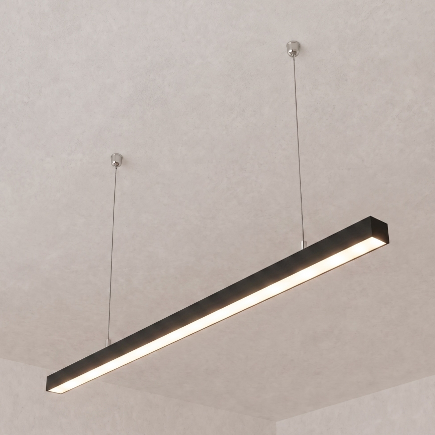 Brilagi - FULLDAY LED függőlámpa 30/40/50W, 230V, 2700/4000/6000K, 150 cm, fekete