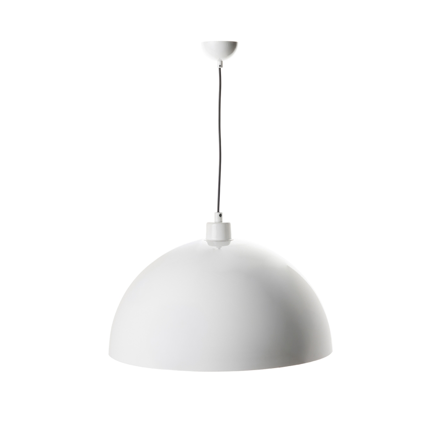 Brilagi - LED függeszték kábelen METALO 1xE27/40W/230V Ø 60 cm fehér/rézszínű