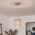 Brilagi - LED függeszték kábelen NUBILA 1xE27/60W/230V átm. 14 cm szürke