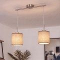 Brilagi - LED függeszték kábelen NUBILA 2xE27/60W/230V barna