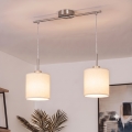 Brilagi - LED függeszték kábelen NUBILA 2xE27/60W/230V krémszínű