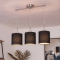 Brilagi - LED függeszték kábelen NUBILA 3xE27/60W/230V fekete
