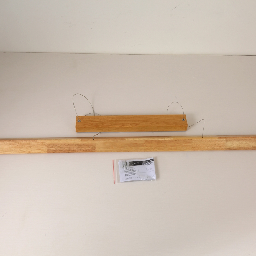 Brilagi - LED függeszték kábelen UMEA WOOD LED/40W/230V 150 cm fa