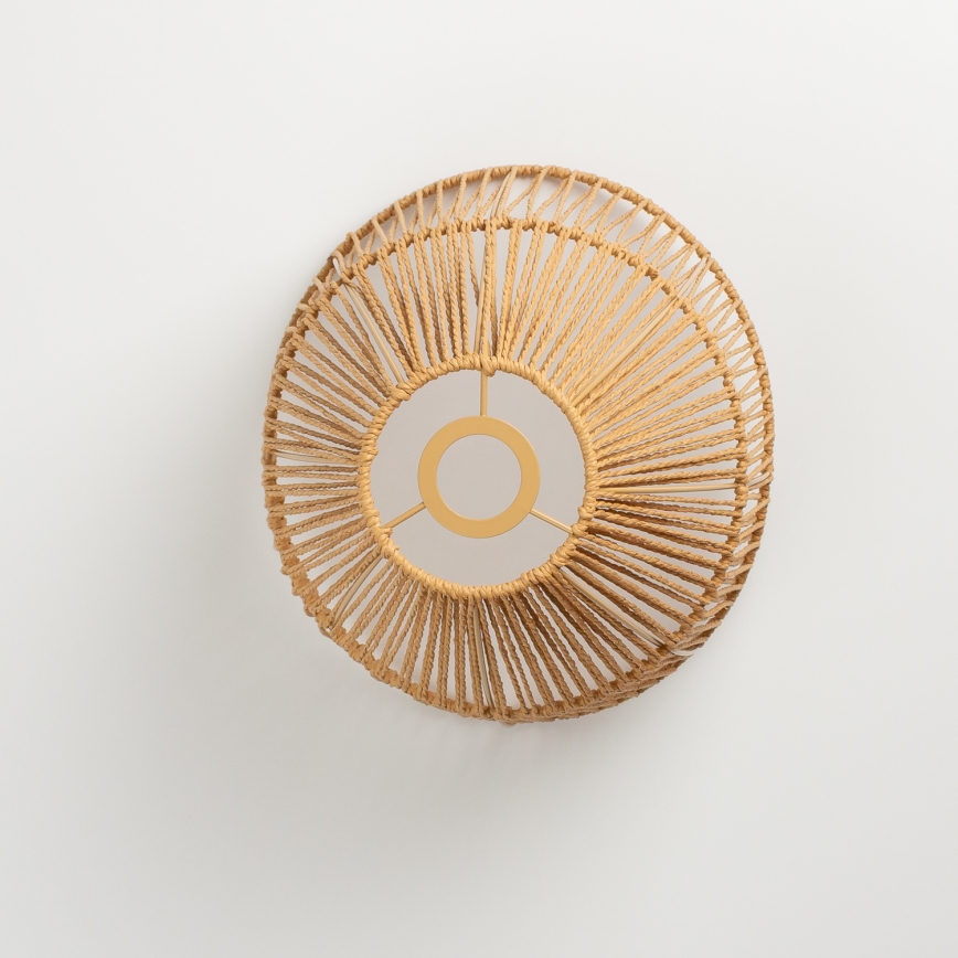 Brilagi - LED függeszték kábellel CERIA BOHO 1xE27/40W/230V átm. 30 cm barna