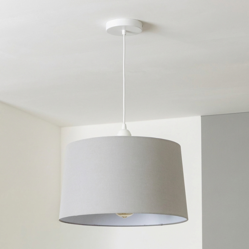 Brilagi - LED függeszték zsinóron CERIA 1xE27/40W/230V átm. 45 cm szürke