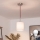 Brilagi - LED függeszték zsinóron NUBILA 1xE27/60W/230V átm. 14 cm piros/fehér