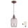 Brilagi - LED függeszték zsinóron RETRO GLASS 1xE27/60W/230V átm. 14 cm rézszínű/fehér