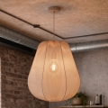 Brilagi - LED függőlámpa ARVEN kábelen 1xE27/8W/230V átm. 37 cm bézs