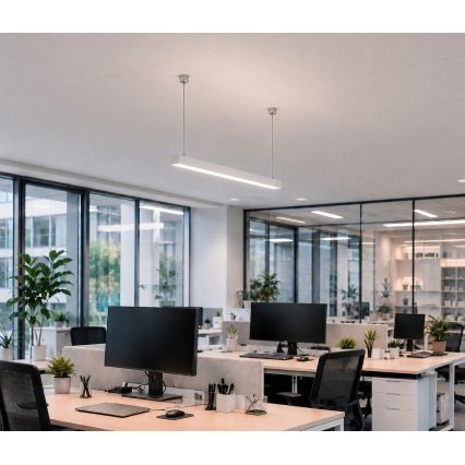 Brilagi - LED függeszték FULLDAY LED/10/15/20W/230V 2700/4000/6000K 60 cm fehér