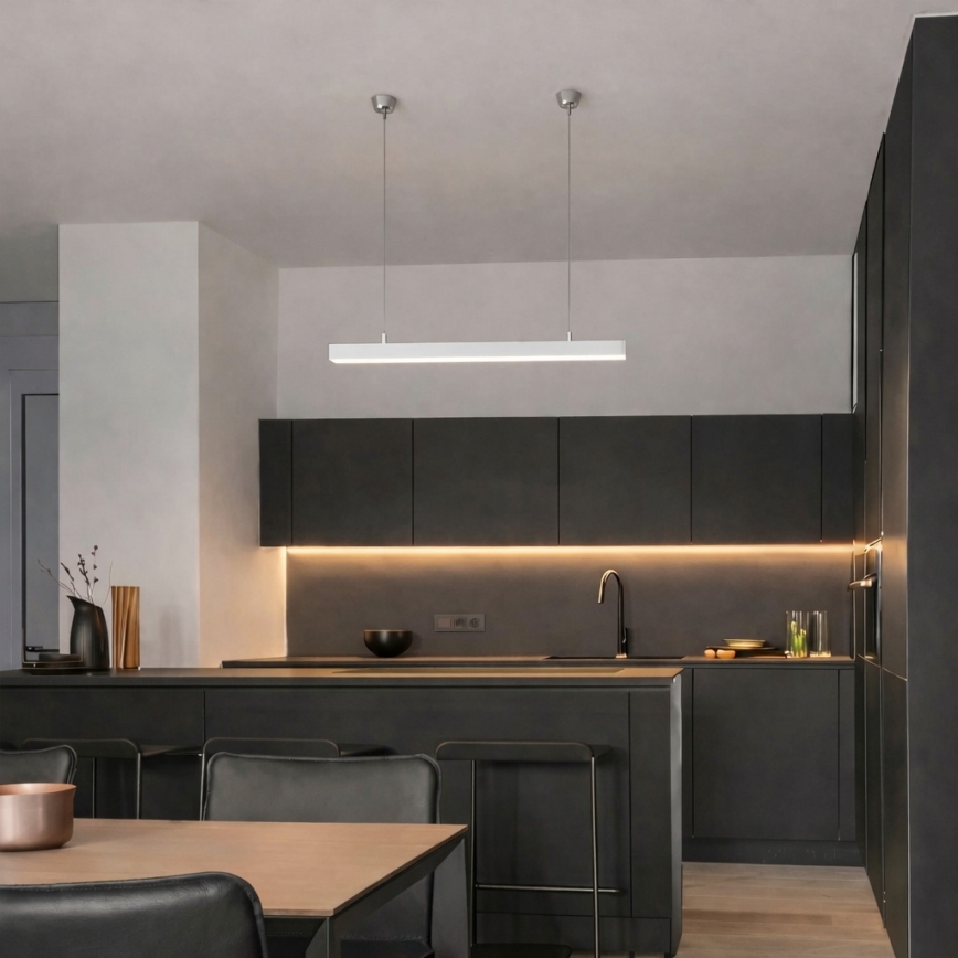 Brilagi - LED függeszték FULLDAY LED/10/15/20W/230V 2700/4000/6000K 60 cm fehér