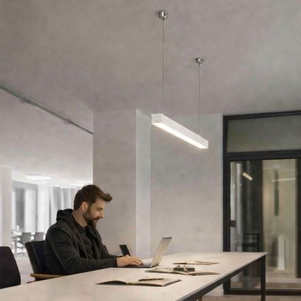 Brilagi - LED függeszték FULLDAY LED/10/15/20W/230V 2700/4000/6000K 60 cm fehér