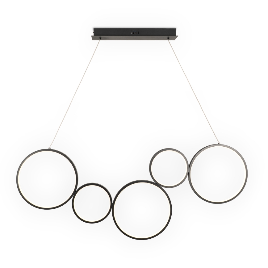 Brilagi - LED függőlámpa kábelen ECHO LED/60W/230V 4000K 100 cm fekete