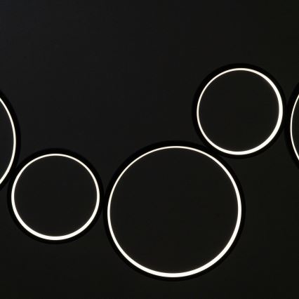 Brilagi - LED függőlámpa kábelen ECHO LED/60W/230V 4000K 100 cm fekete