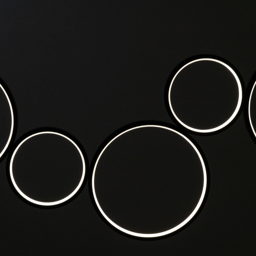 Brilagi - LED függőlámpa kábelen ECHO LED/60W/230V 4000K 100 cm fekete