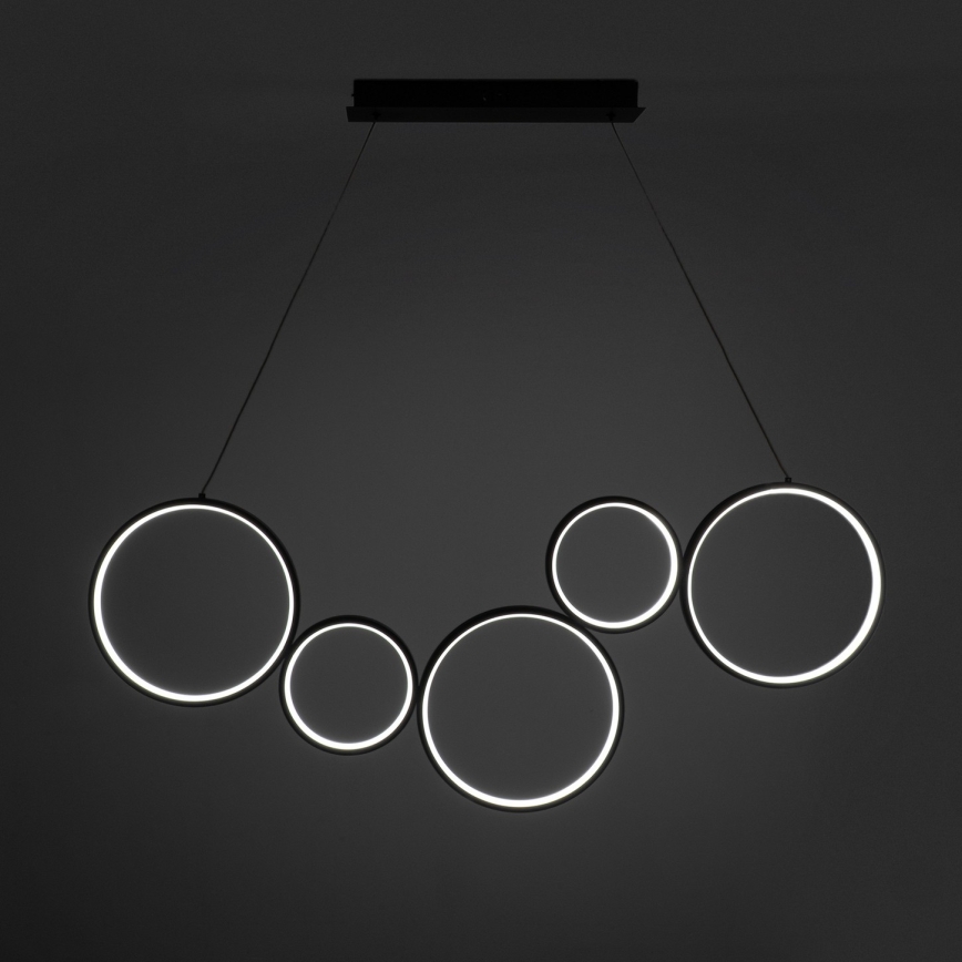 Brilagi - LED függőlámpa kábelen ECHO LED/60W/230V 4000K 100 cm fekete