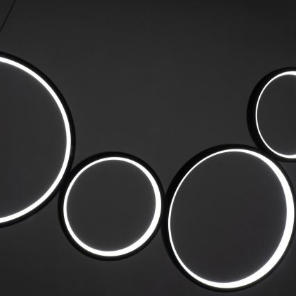 Brilagi - LED függőlámpa kábelen ECHO LED/60W/230V 4000K 100 cm fekete